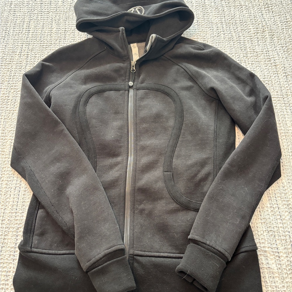 lululemon athletica Black Scuba Hoodie